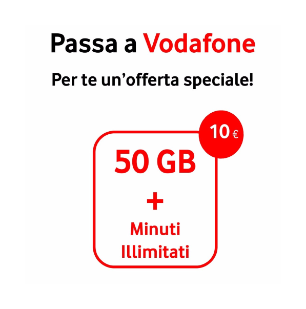 Vodafone Special Minuti 50GB