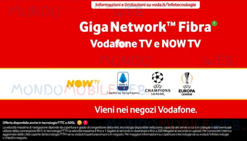 Vodafone TV Now TV