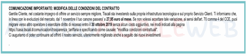 Tiscali rimodulazione