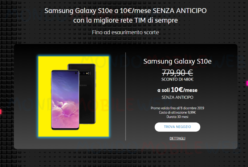 Galaxy S10e Black Friday