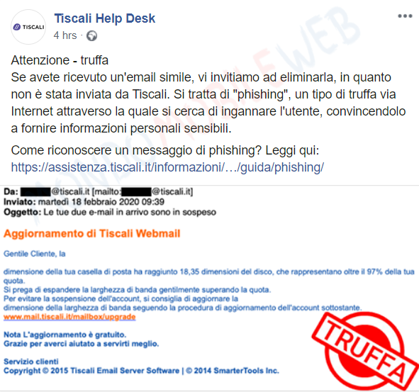 Tiscali Webmail