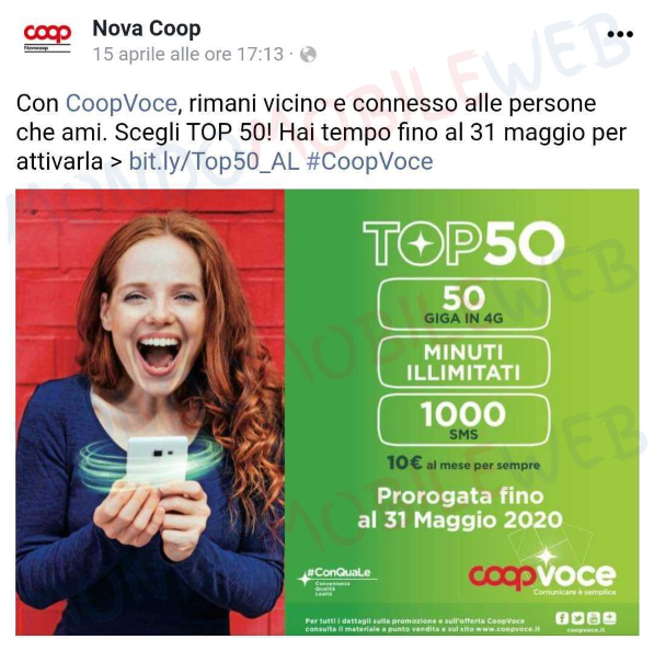 CoopVoce Top 50