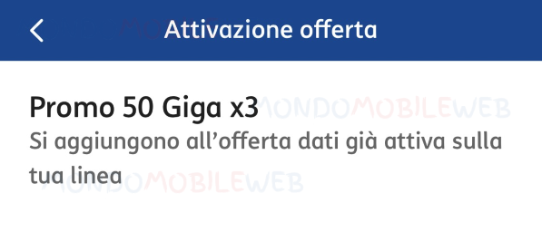 TIM Promo 50 Giga x3
