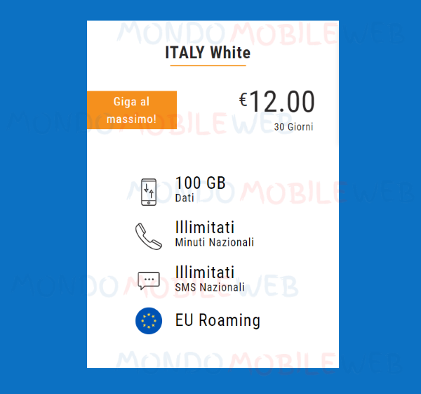 Italy White 100 Giga
