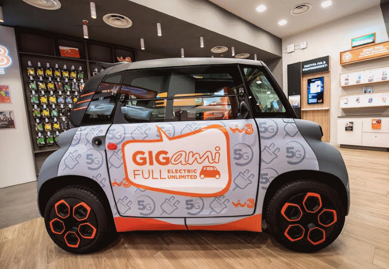 WINDTRE Citroën Ami GIGAMI
