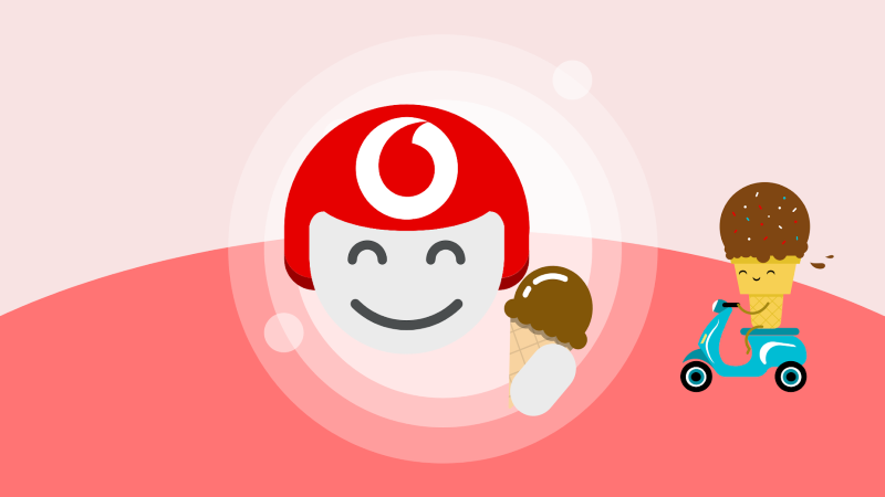 Vodafone TOBi gelato