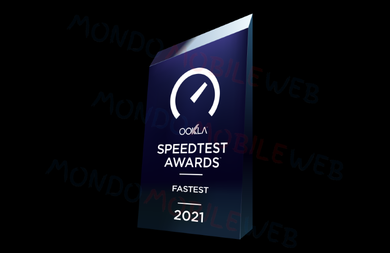 Speedtest Award velocità Ookla
