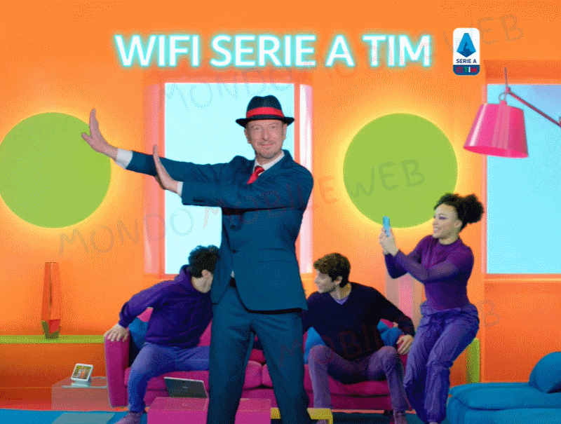 TIM spot Wi-Fi Serie A TIM