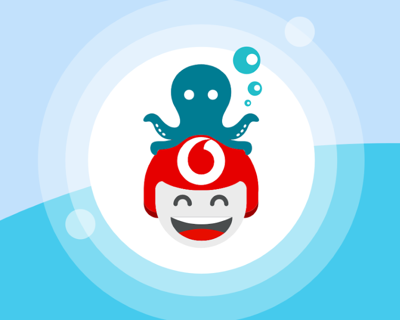 Vodafone TOBi mare Happy Black