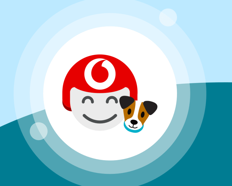 Vodafone TOBi cane