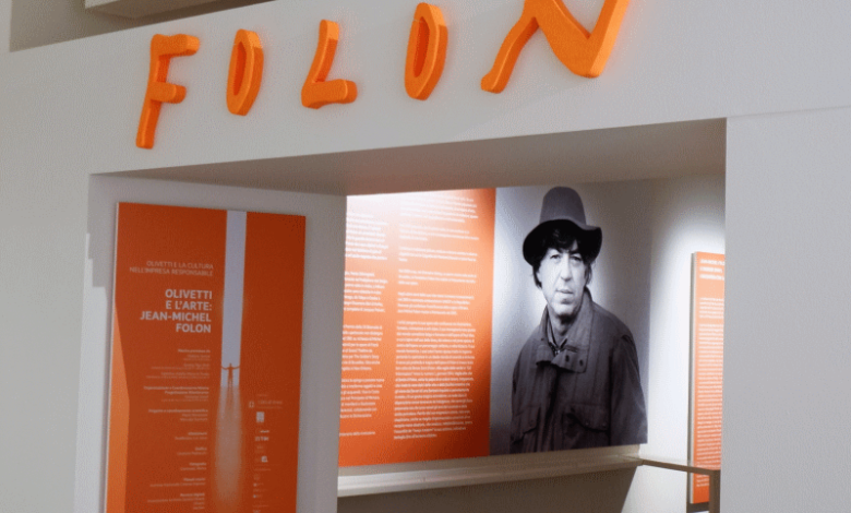 Olivetti Mostra Folon
