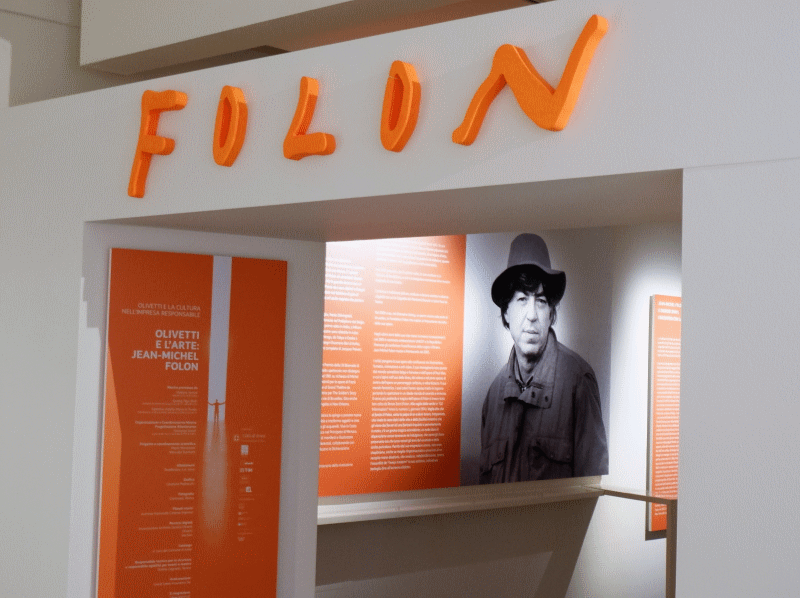 Olivetti Mostra Folon