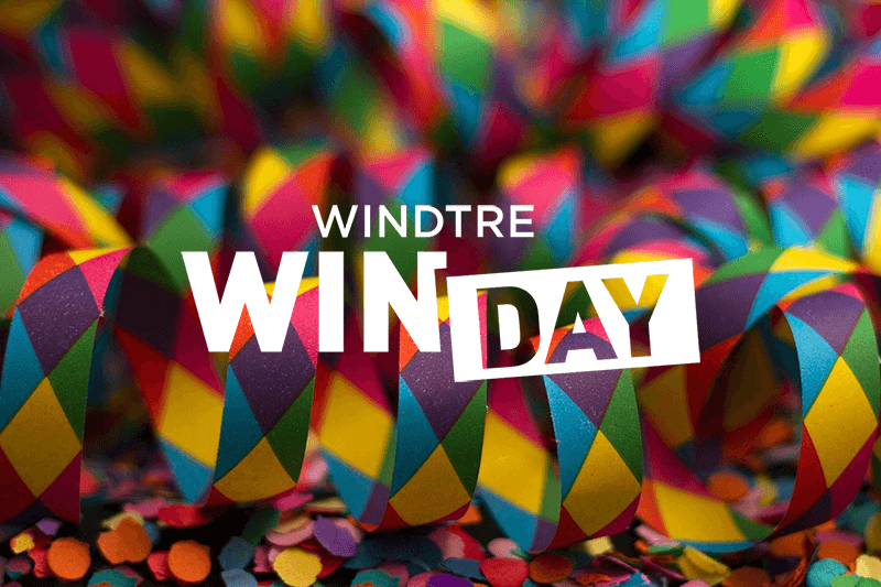 WINDTRE WinDay Carnival Party Amazon
