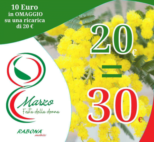 ricarica bonus Rabona Donna