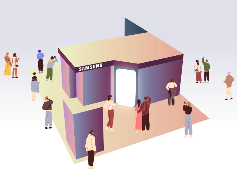 Samsung Galaxy Pop Up Store