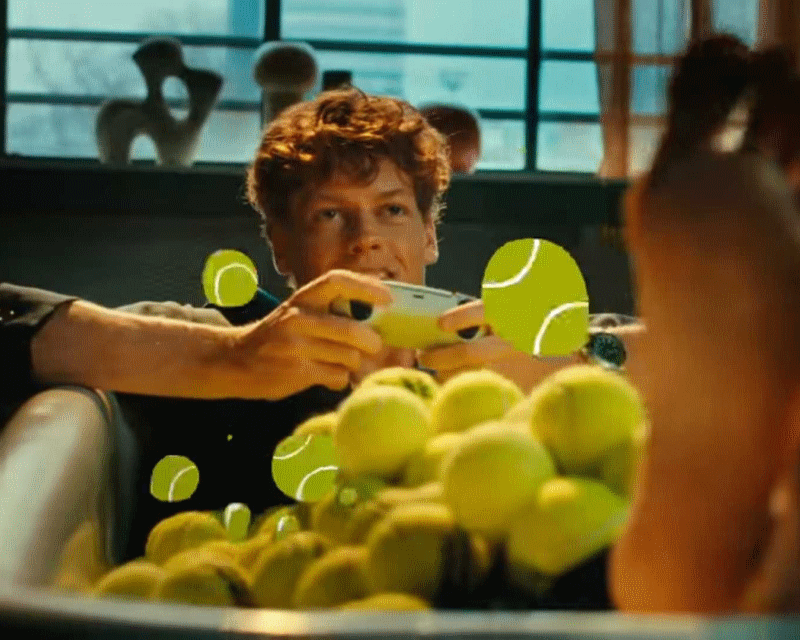 Fastweb spot Tu Sei Futuro Jannik Sinner