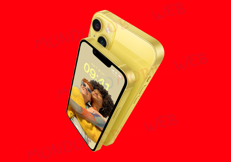 Iliad Apple iPhone 14 giallo