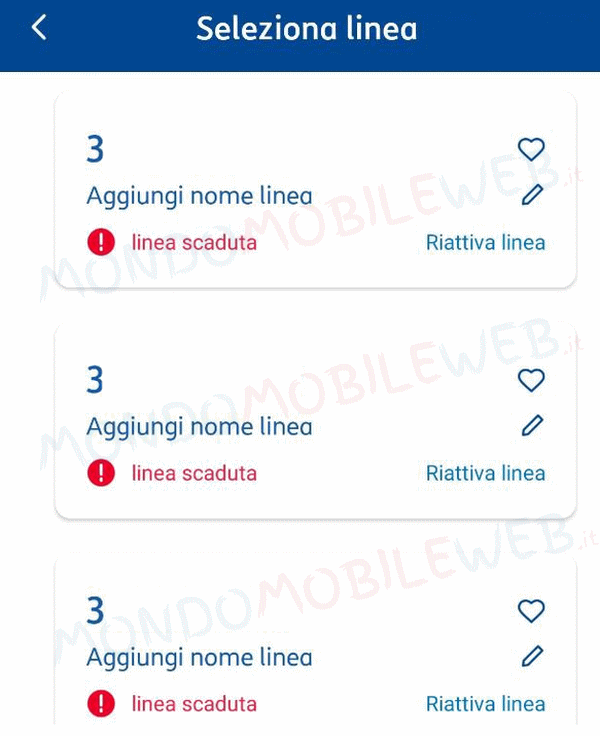 TIM riattivazione SIM scaduta MyTIM