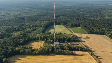 Cellnex On Tower Poland Iliad antenna Polonia