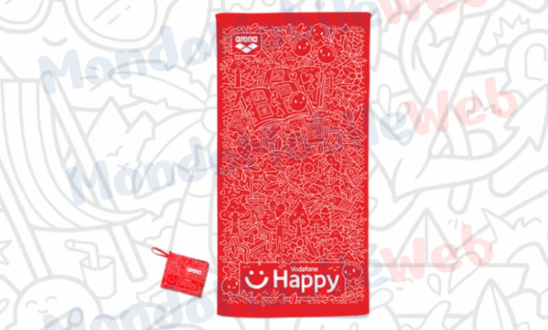 Vodafone Happy Summer Edition telo mare