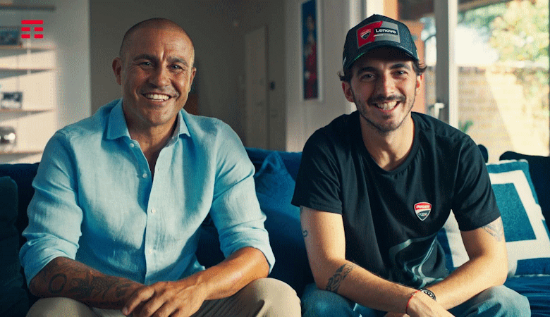 TIM TIMVISION spot Bagnaia Cannavaro