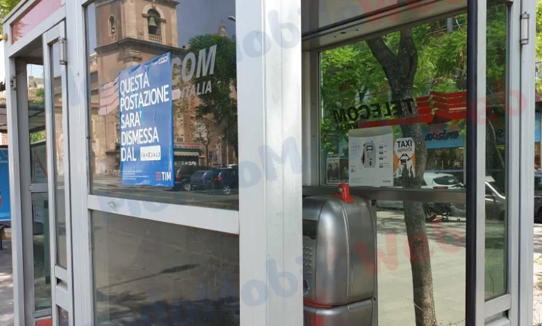 TIM cabina telefonica