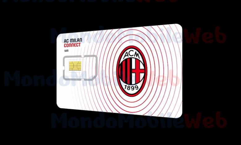 AC Milan Connect SIM MVNO AfinnaOne