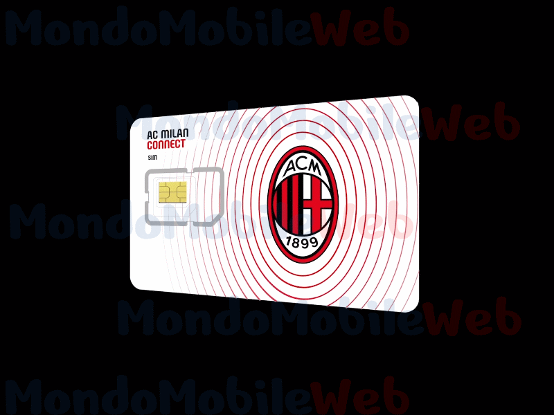 AC Milan Connect SIM MVNO AfinnaOne