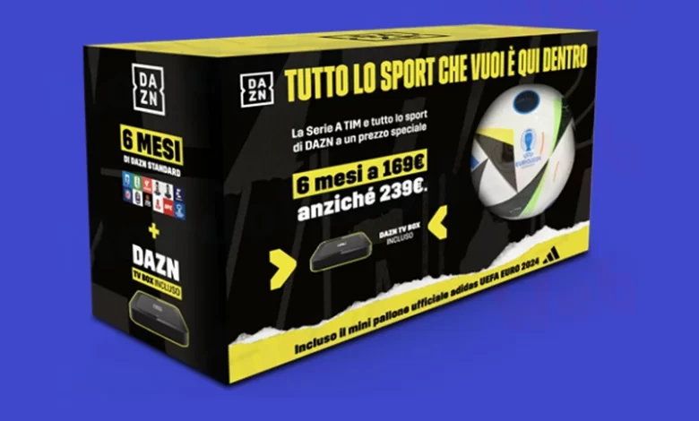 DAZN Christmas Box Unieuro TV Box