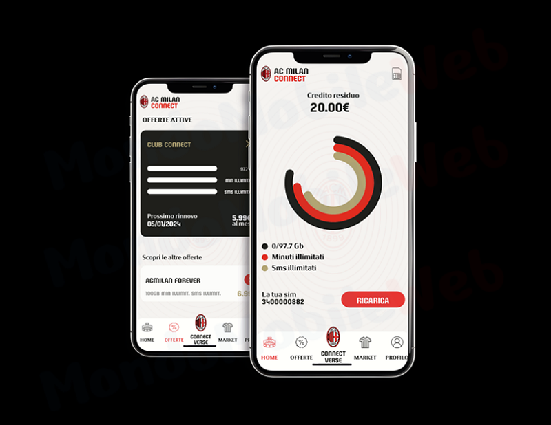 AC Milan Connect app