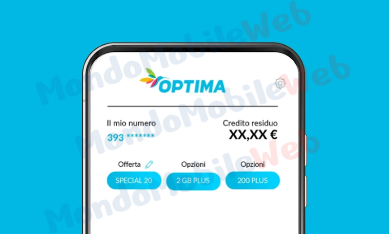 Optima Mobile app MyOptima