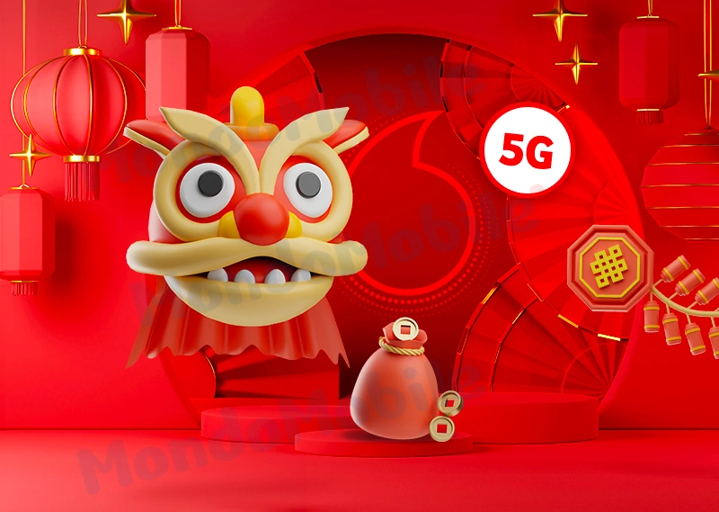 Vodafone 5G capodanno cinese 2024