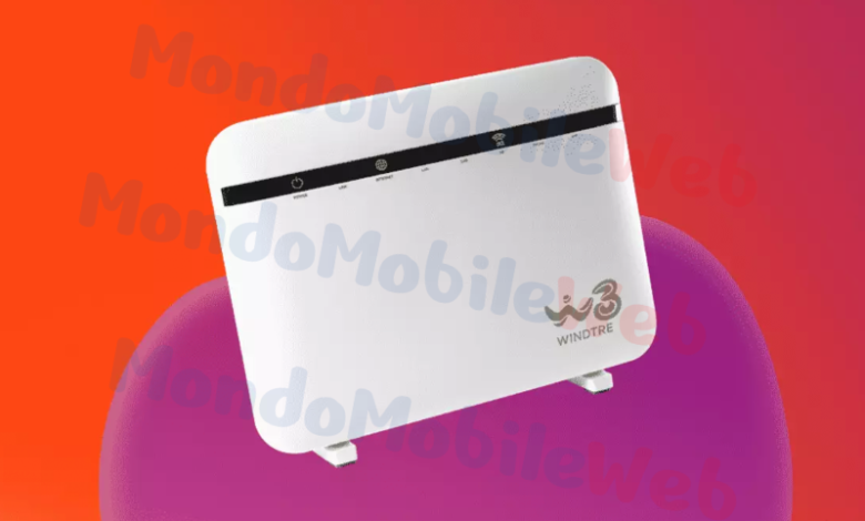 WINDTRE modem Fibra FTTH