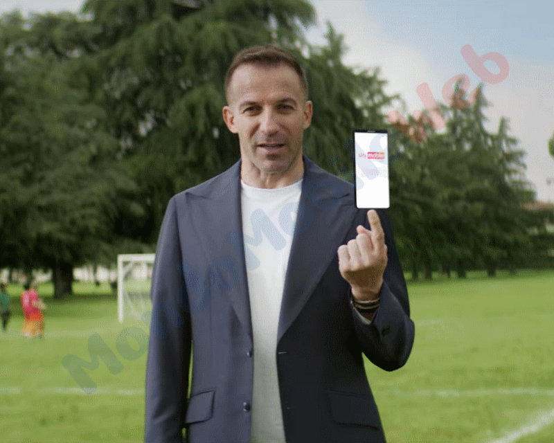 Sky Mobile powered by Fastweb Alessandro Del Piero