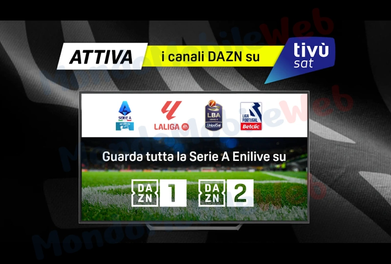 DAZN su Tivùsat