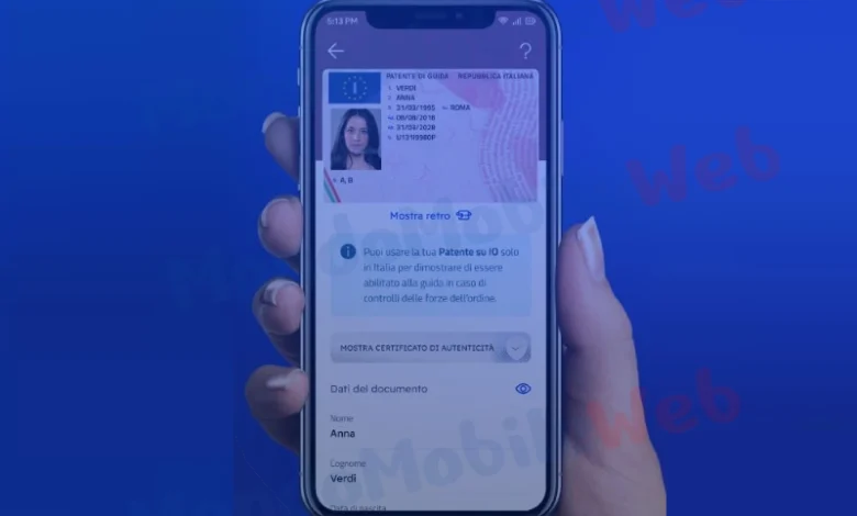 IT-Wallet app IO Patente