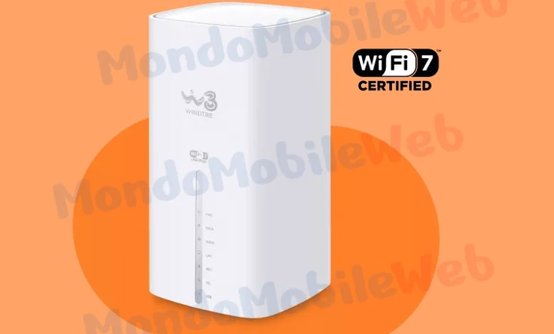 WINDTRE modem Wi-Fi 7