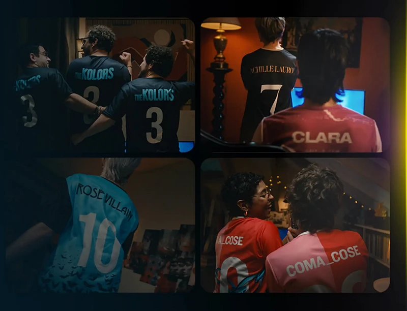 DAZN spot Sanremo 2025