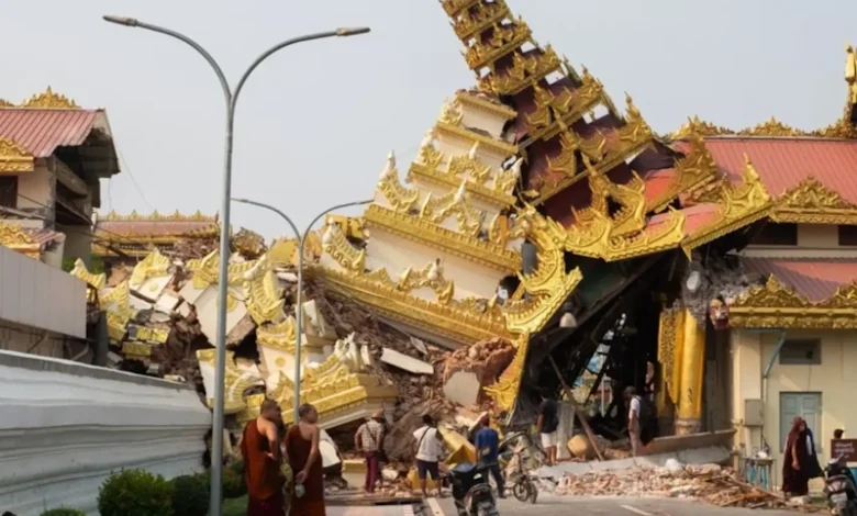 Very Mobile Myanmar terremoto