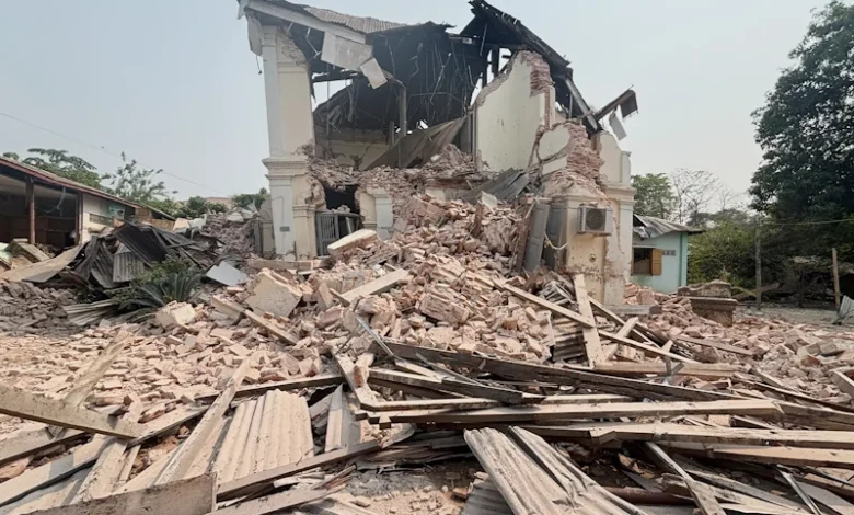 TIM Myanmar terremoto