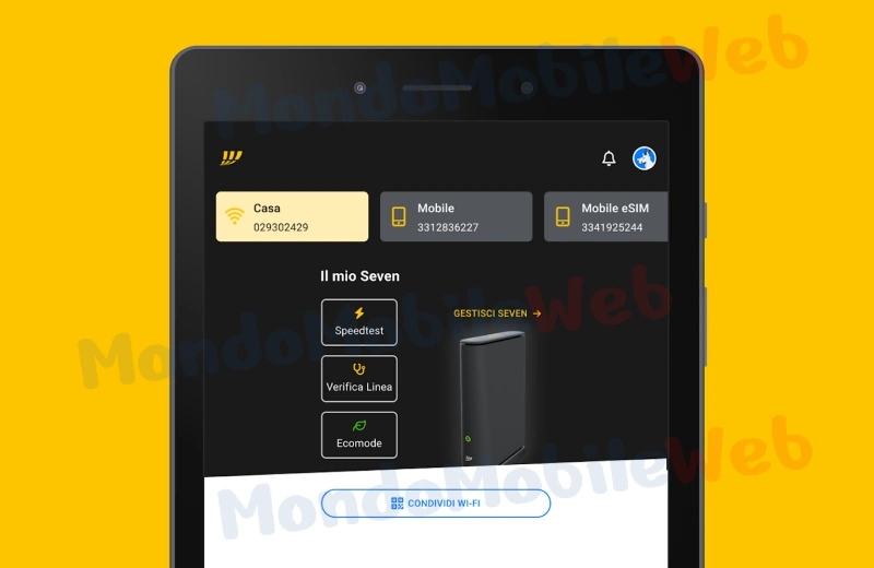 Fastweb App MyFastweb Seven