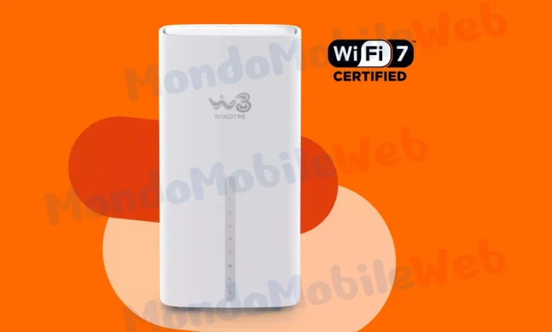 WINDTRE modem Wi-Fi 7