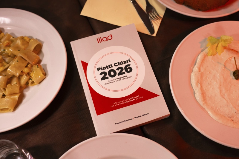 Iliad lancia Piatti Chiari, guida gastronomica scr &hellip;