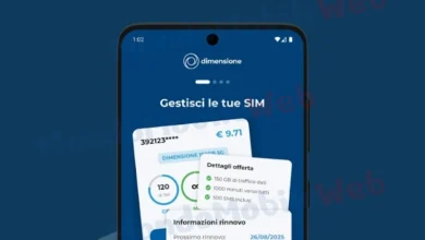 Dimensione Mobile app