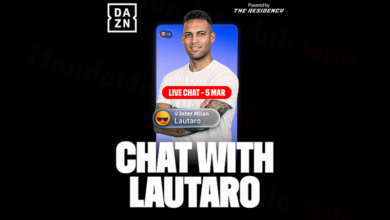 DAZN Live chat