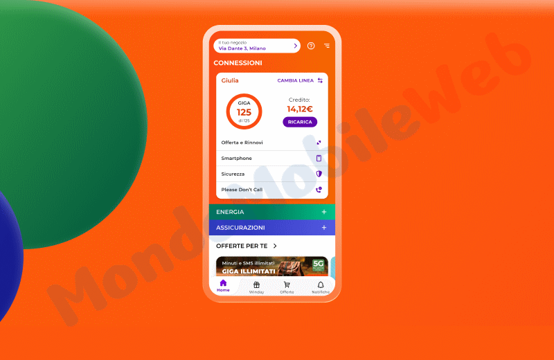 WINDTRE app