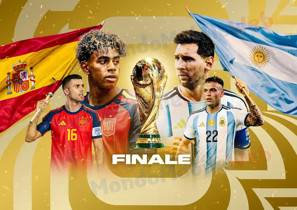 DAZN Mondiali FIFA 2026 Spagna Argentina